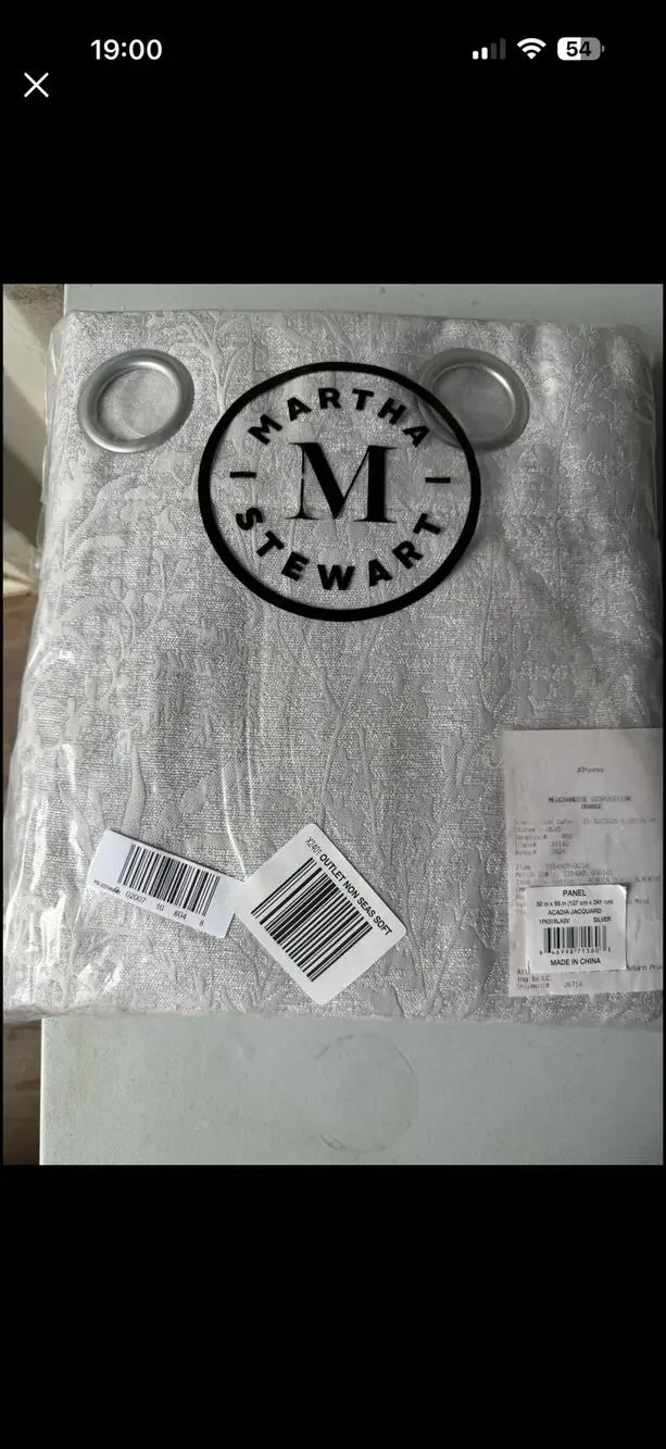 Copied - Martha Stewart Westchester Grommet Blackout Curtain Panel 50